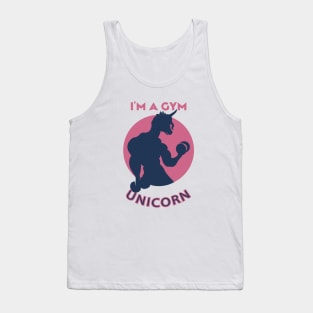 I'm not a gym rat I'm a gym unicorn Tank Top